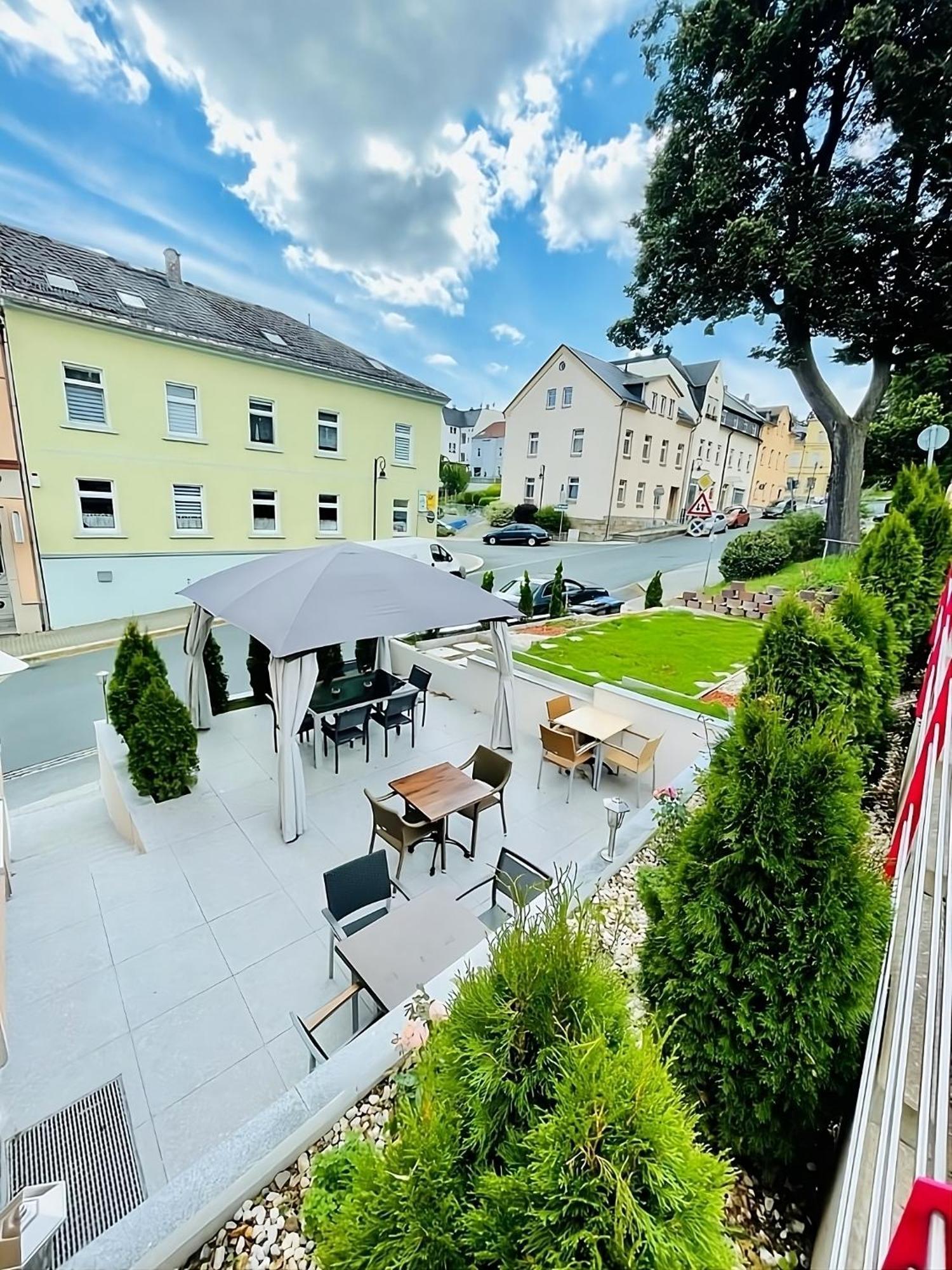 Pension Goldenes Vogtland Adorf Esterno foto